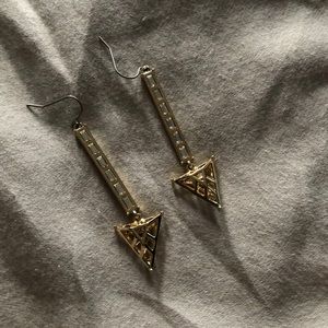 Jewel Mint Dangling Earrings